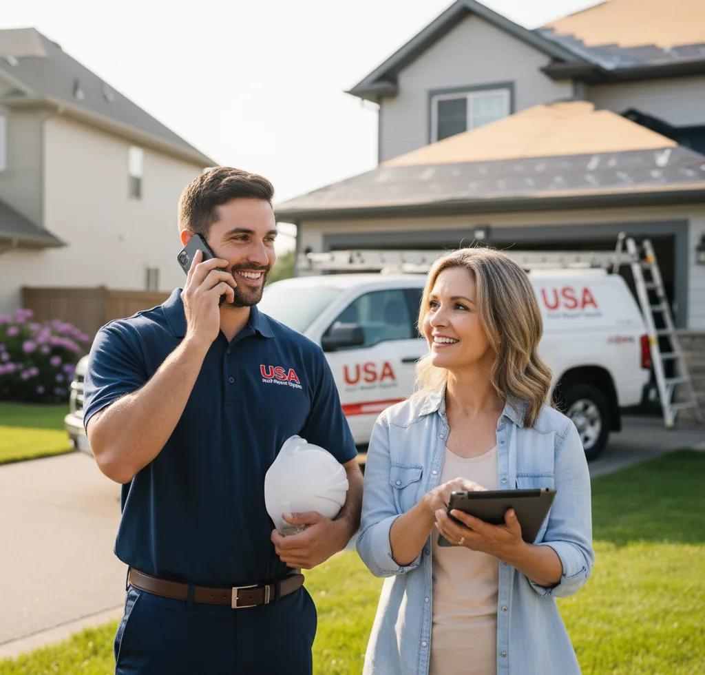 USA Roof Repair Experts customer support in Staatsburg